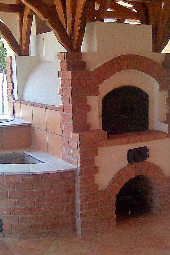 Kemence, kerti konyha építése Eger, Heves, Nógrád, Pest, Budapest, Borsod megye