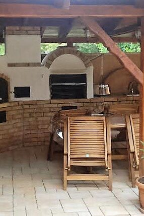 Kemence, kerti konyha építése Eger, Heves, Nógrád, Pest, Budapest, Borsod megye